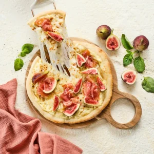 Pizza figues mozzarela Cantadora