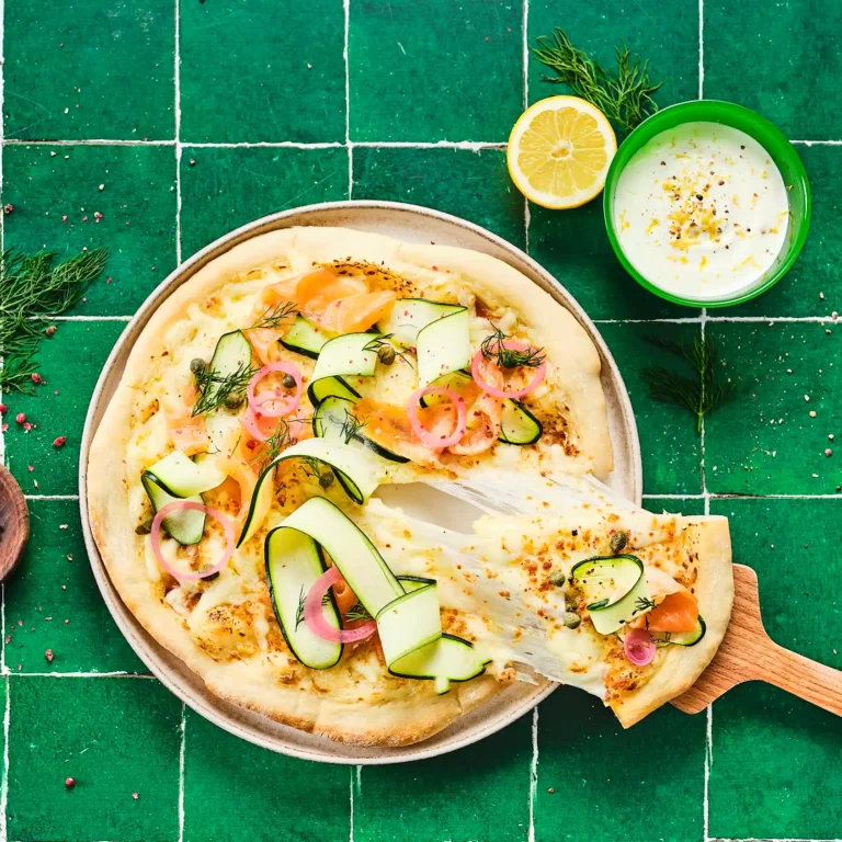 pizza-saumon-citron-courgette-mozzarella-cantadora